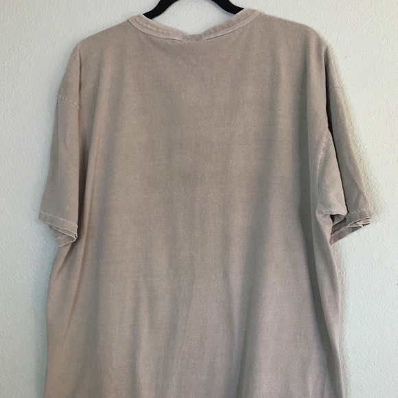 Anvil XL Tan Short Sleeve 100%cotton Made In USA - Picture 3 of 3